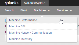 uberagent-menu-machine-performance