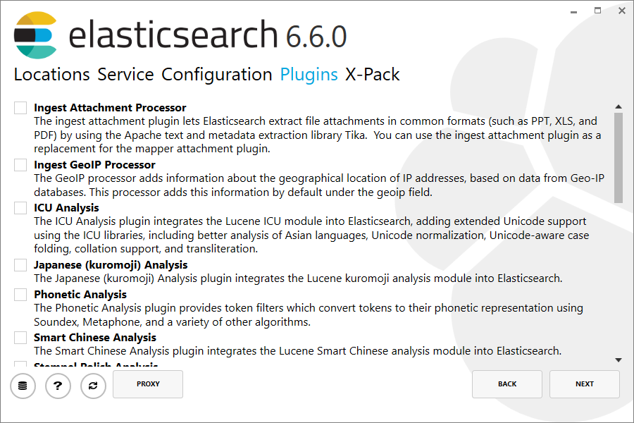 uberAgent - Elasticsearch installation step 4